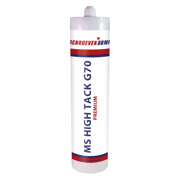 professionele High tack/lijmkit G70 wit 290ml