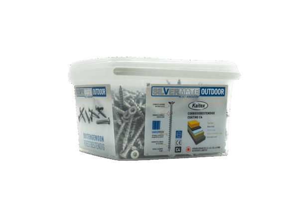 SilverMate Outdoor Schroeven 3,5x40mm TX20 | Deeldraad AR-Coating | Voordeelemmer 2000 stuks