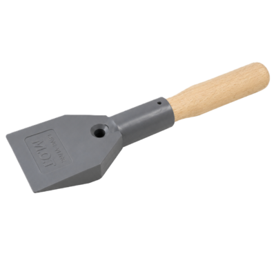 Glasheffer Kunststof met Houten Handvat – Glaswipper voor Glaszetten