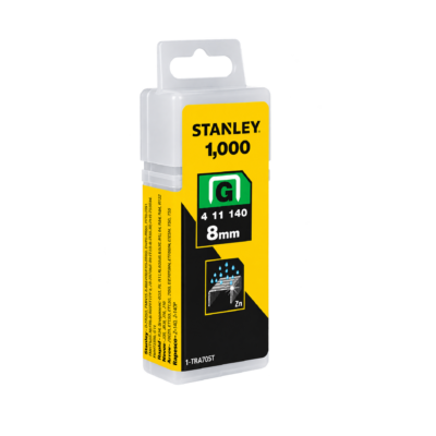 Stanley Type G Nieten 8mm Gegalvaniseerd 1000 stuks – 1-TRA705T