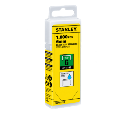 Stanley RVS Type G Nieten 6mm – 1000 stuks – TRA704SST-0