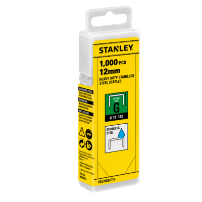 Stanley RVS Type G Nieten 12mm – 1000 stuks – TRA708SST-0